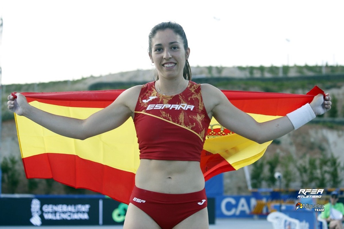 Mònica Clemente s'ha proclamat campiona iberoamericana de salt de perxa
