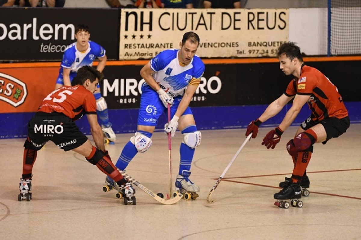 Imatge d'arxiu del primer partit de quarts de final de lliga disputat la setmana passada entre Reus Deportiu Virginias i Finques Prats Lleida