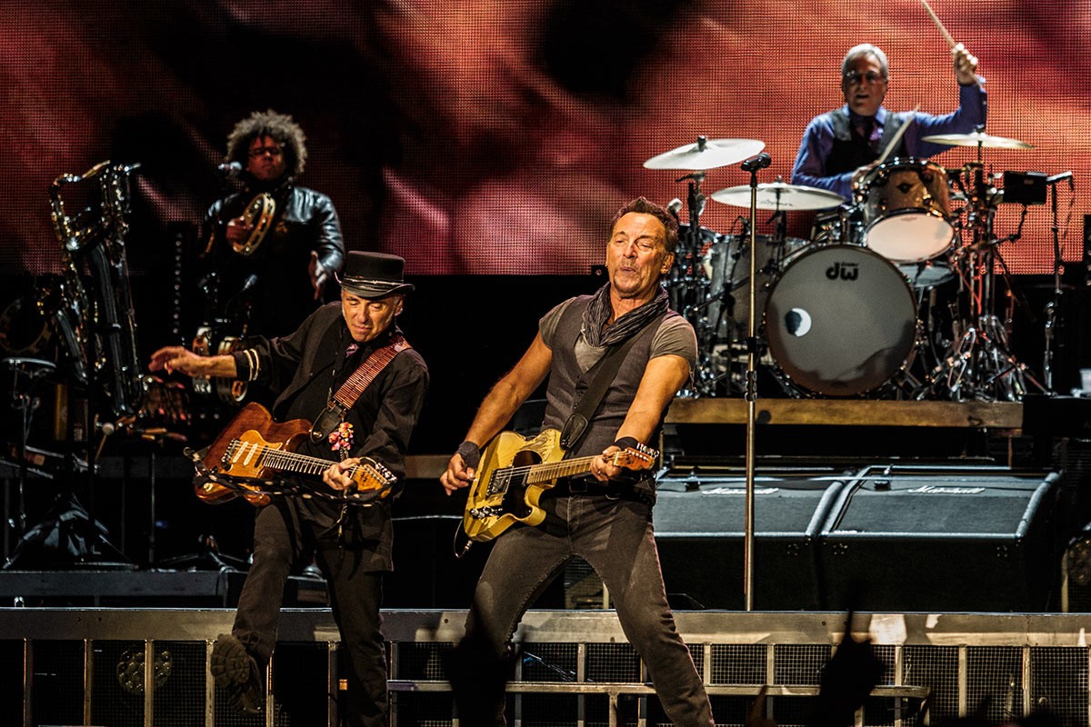 Bruce Springsteen, en el seu últim concert a Barcelona, el maig de 2016