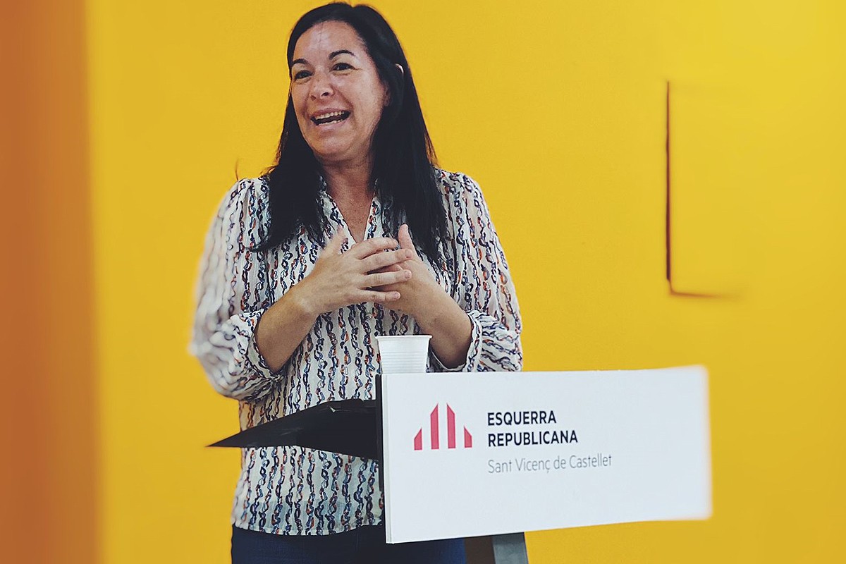 Adriana Delgado repetirà de cap de llista d'ERC a Sant Vicenç
