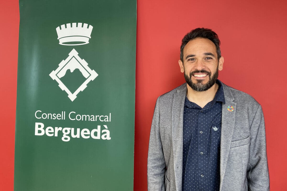 El conseller de Mobilitat i Transports del Consell Comarcal del Berguedà, Abel Garcia