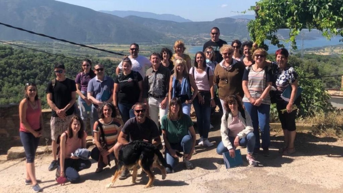 Els participants també han pogut intercanviar impressions amb representants de l’Associació APAT de professionals del sector turístic del Pallars Jussà.