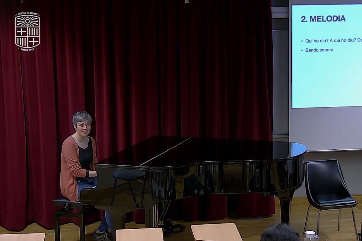 Anna Roig al Màster Música com a Art Interdisciplinar