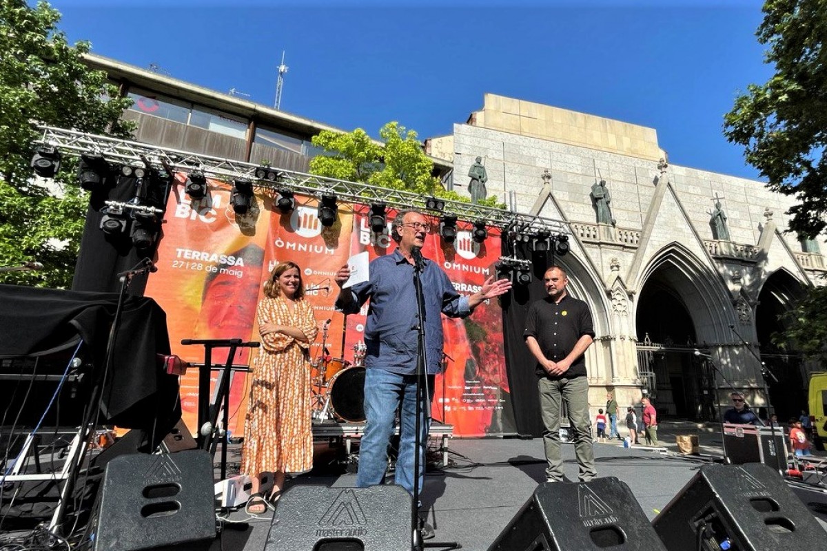 Inauguració del festival Límbic a Terrassa. 