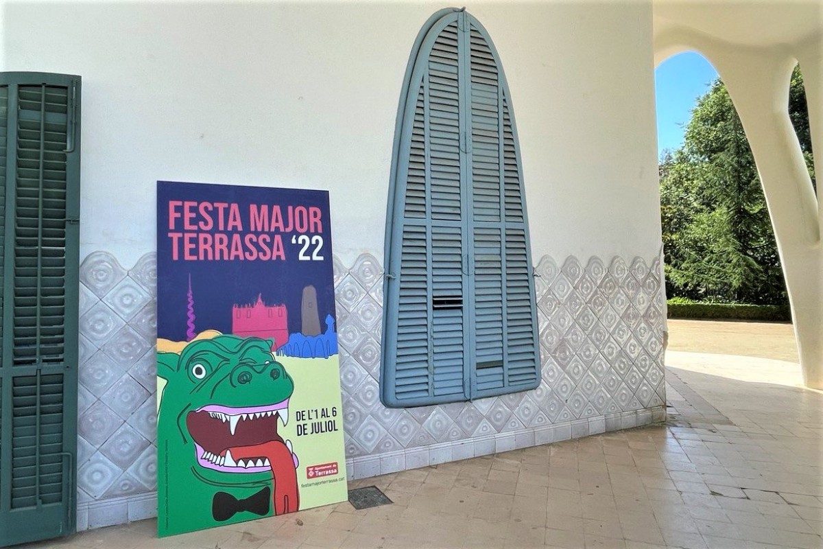 Presentació del cartell de la Festa Major de Terrassa 2022. 