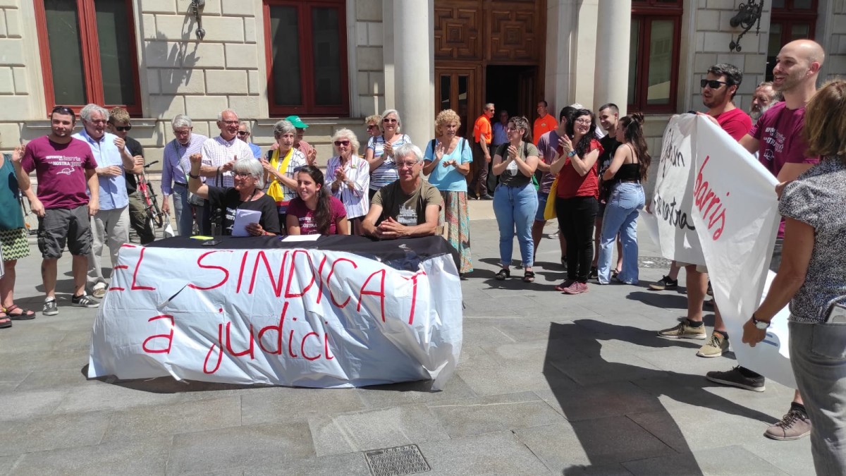 El Sindicat d'Habitatge farà una concentració davant els jutjats el 8 de juny