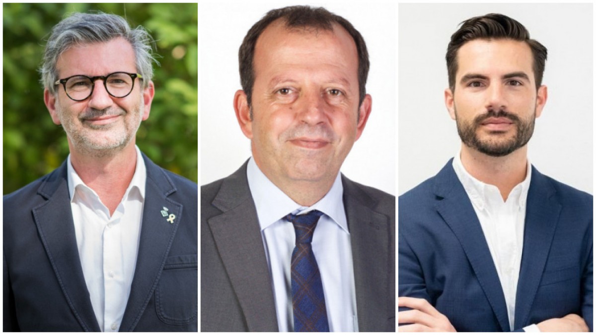 Vallès, Brugarolas i Arriaga, els tres candidats a les primàries de JxSTC