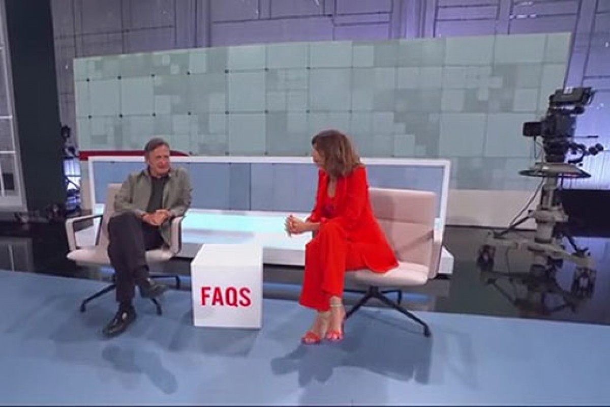 Josep Pujol Ferrusola ha estat al programa «FAQS» de TV3
