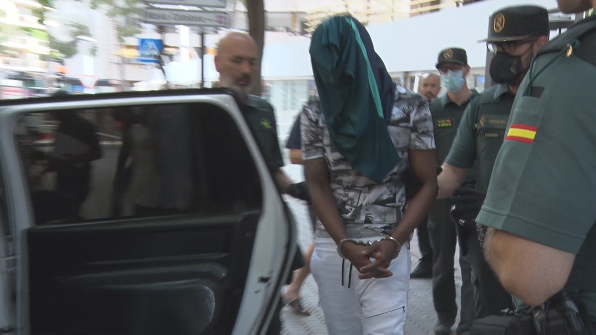Un dels detinguts en l'operatiu policial a Salou contra la banda Trinitaris
