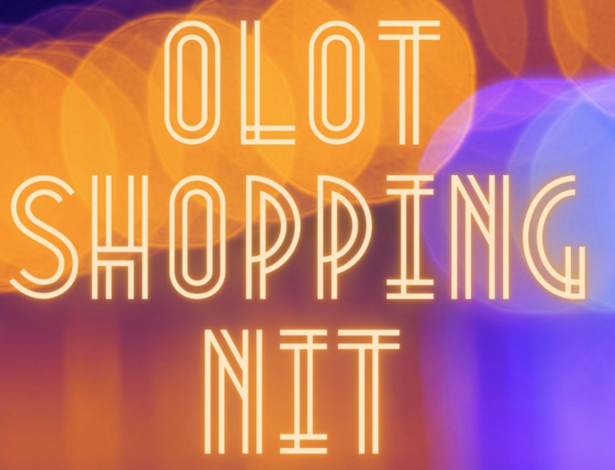 Cartell promocional del Shopping Nit 2022