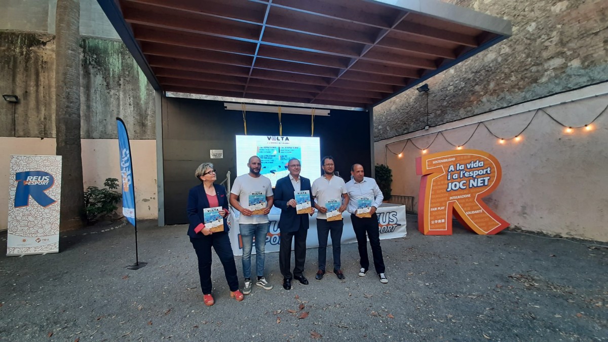 Presentació a Reus de la 59a Volta Ciclista a Tarragona