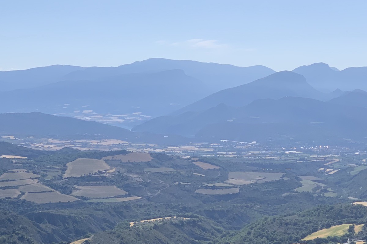 Vistes del Pallars Jussà des del coll de Montllobar