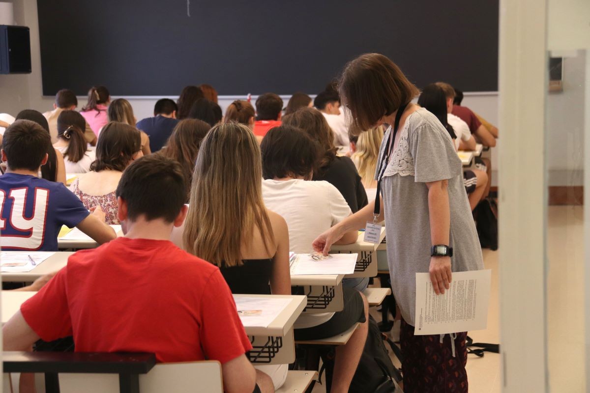 El primer examen de les PAU 2022 a Girona