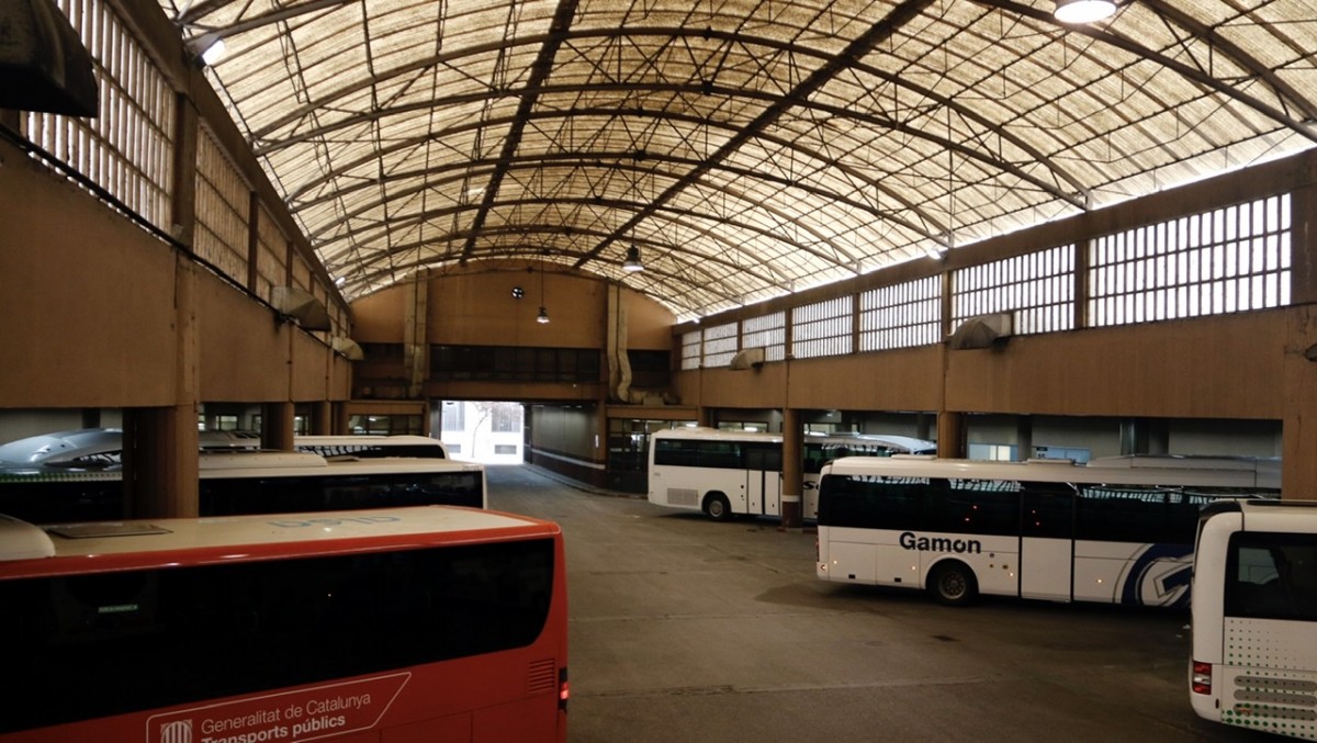 Imatge de l’estació d’autobusos de Lleida