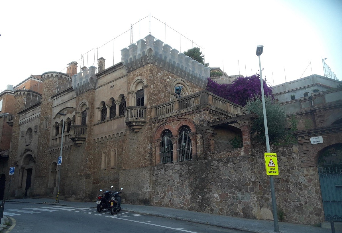 L'escola Mary Ward de Barcelona, en una imatge d'arxiu