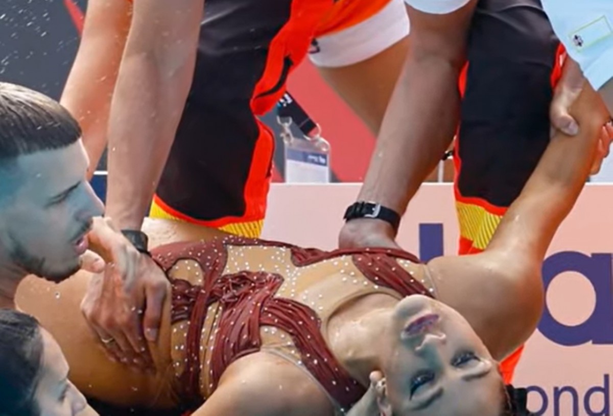Anita Álvarez s'ha desmaiat durant la competició a Budapest