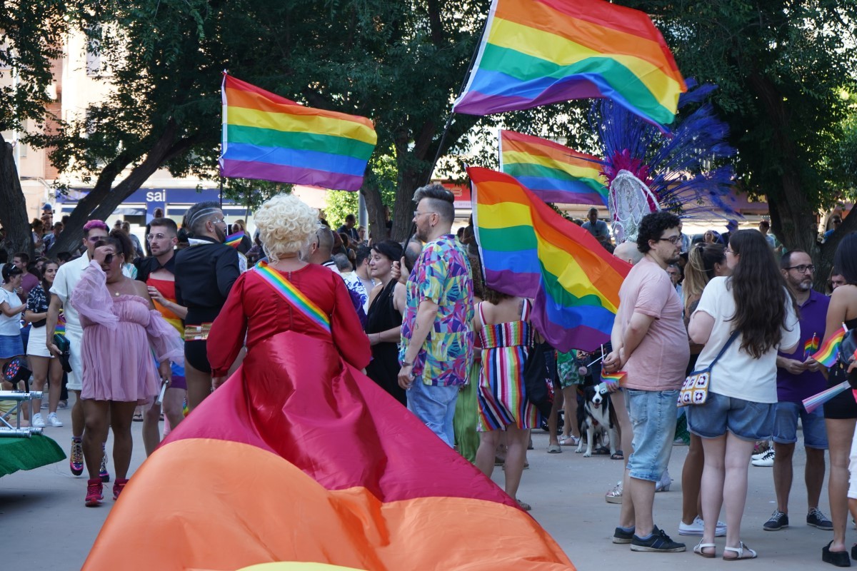 Manifestació del col·lectiu LGBT