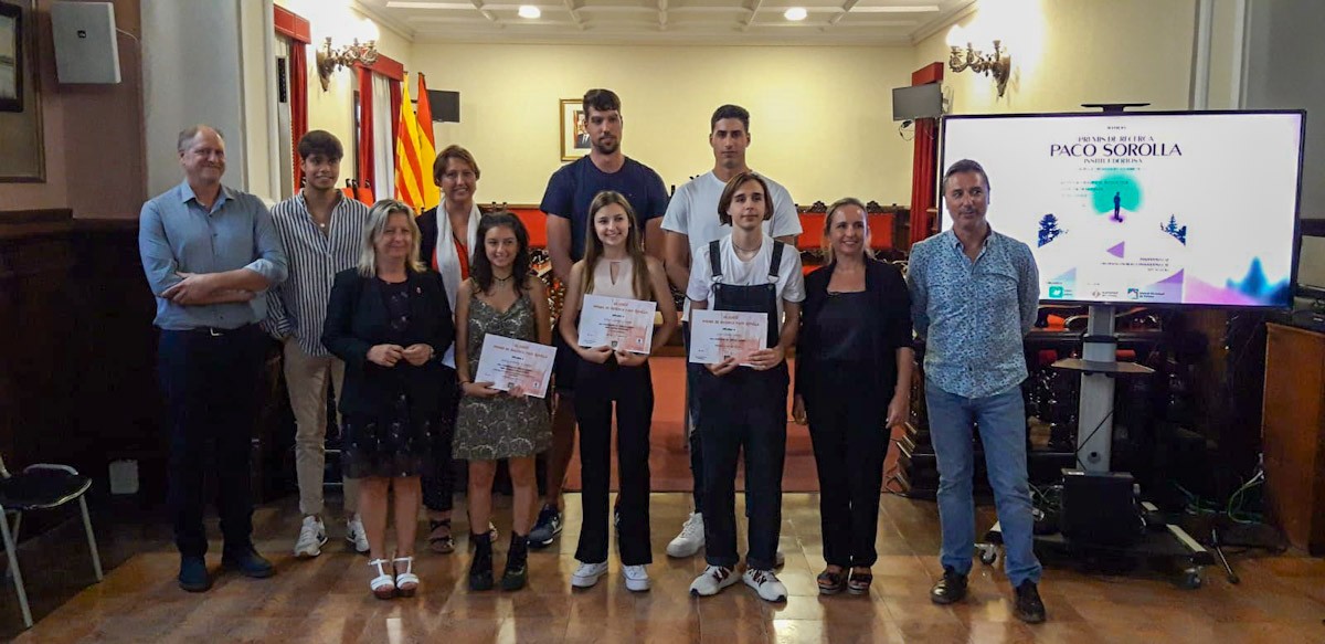 Entrega dels premis Paco Sorolla als millors treballs de recerca de l'alumnat de 2n de batxillerat a les Terres de l'Ebre 
