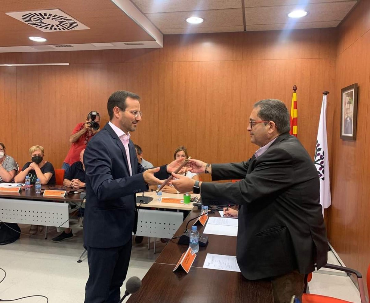 Rubén Biarnés, nou alcalde de Móra d’Ebre 