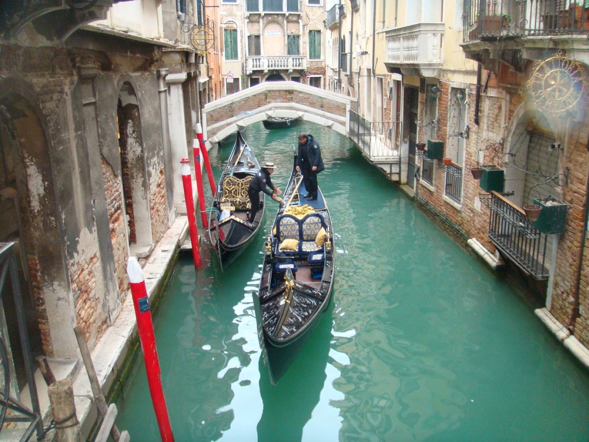 Un canal de Venècia