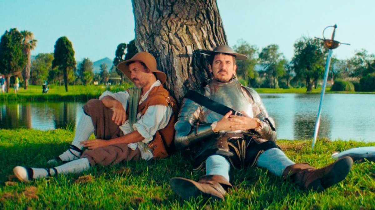 Els protagonistes del videoclip són Quixot i Sancho Panza