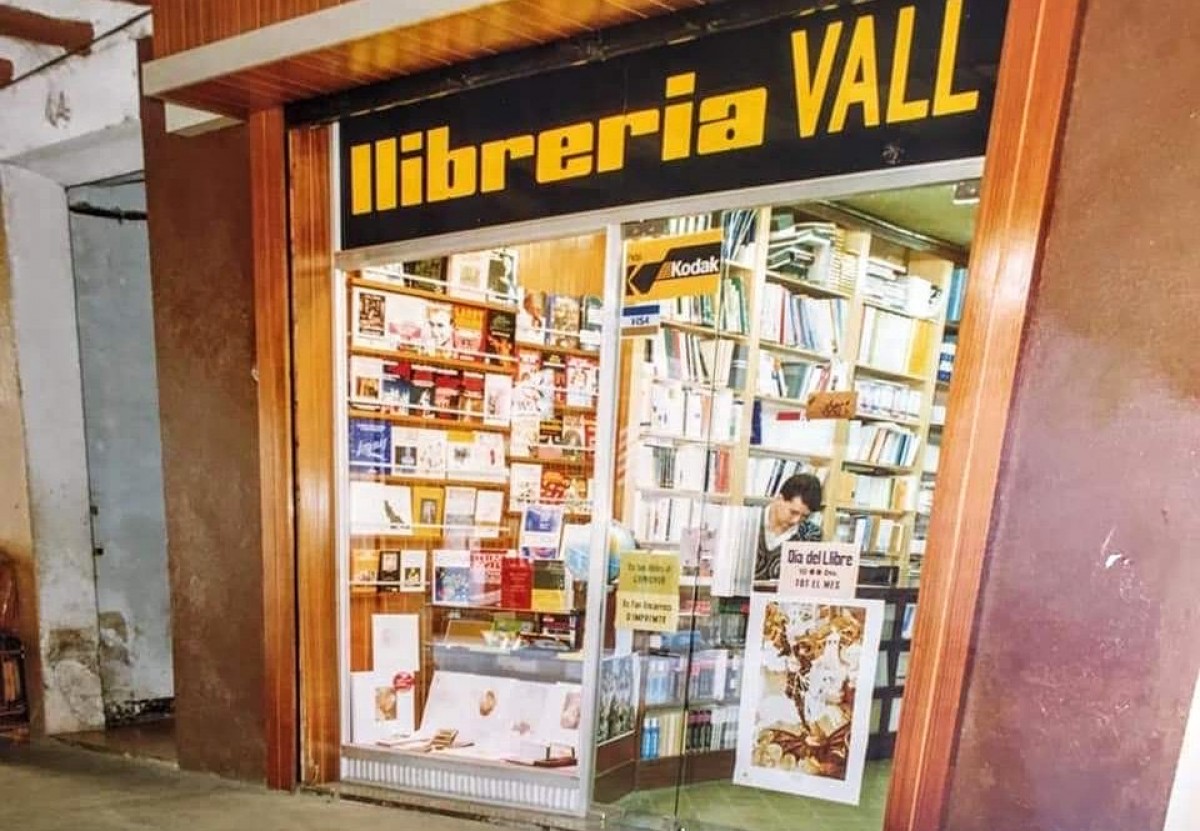 Llibreria Vall, al Centre Històric