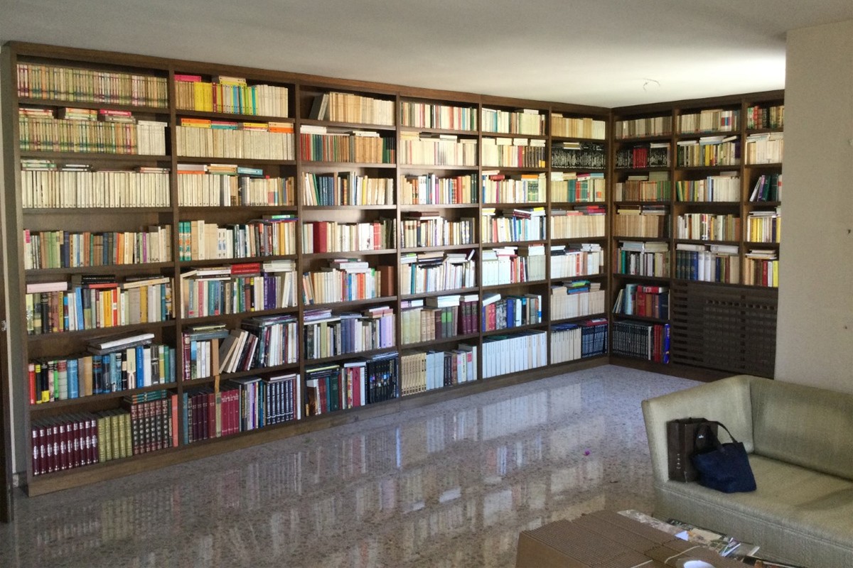 Petita mostra de la biblioteca personal d'Ignasi Bajona