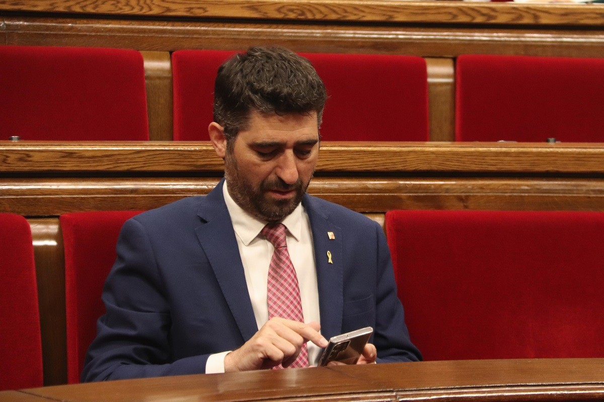 Jordi Puigneró, al Parlament