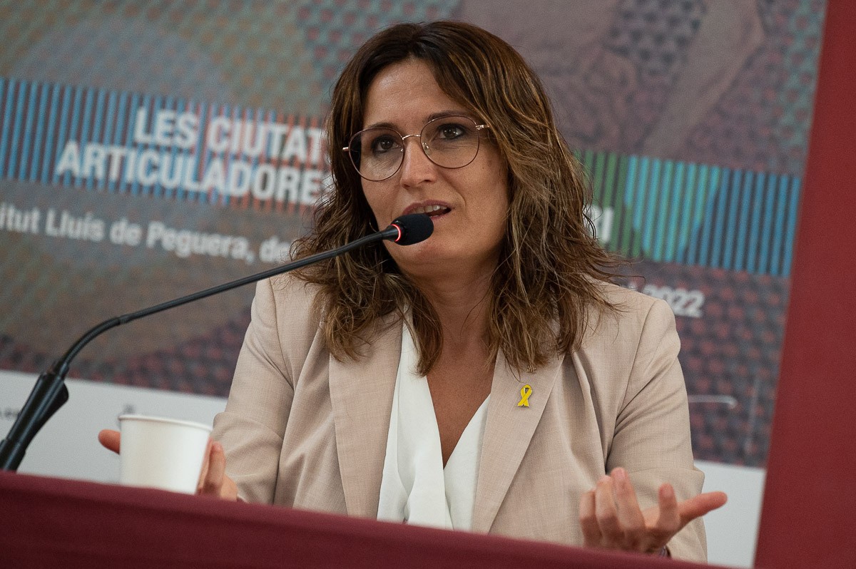 La consellera de la Presidència, Laura Vilagrà, en una imatge d'arxiu.
