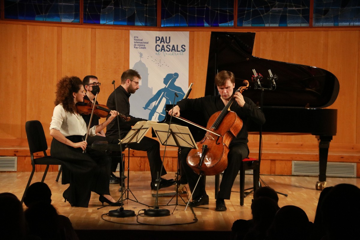 Un trio de cambra ha encetat la 41a edició del Festival Internacional de Música Pau Casals del Vendrell