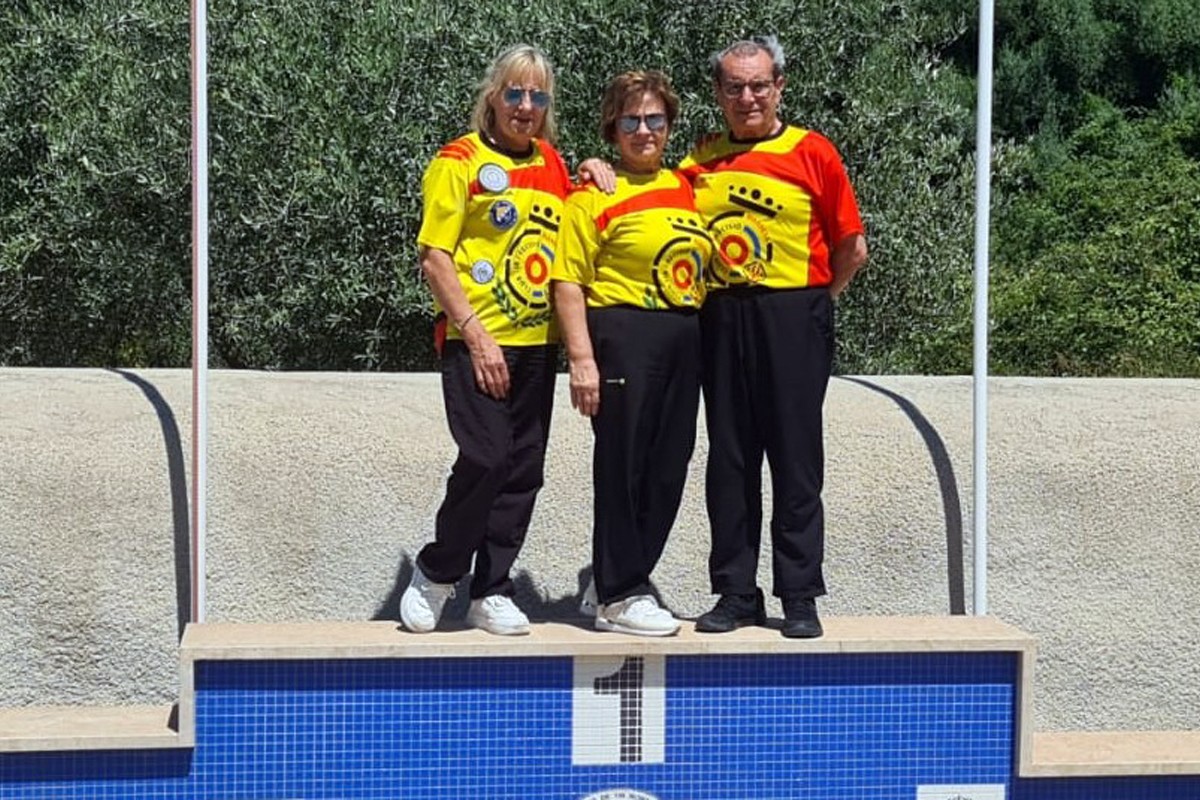 Mercè Mas, Anna M. Herrera i Josep Bertran, campions de Catalunya en Open