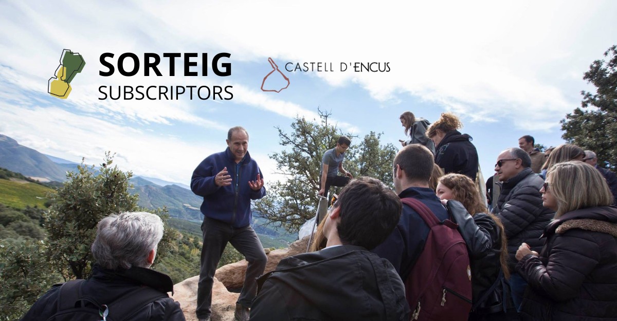 Gaudeix amb Pallars Digital d'una visita al celler Castell d'Encús