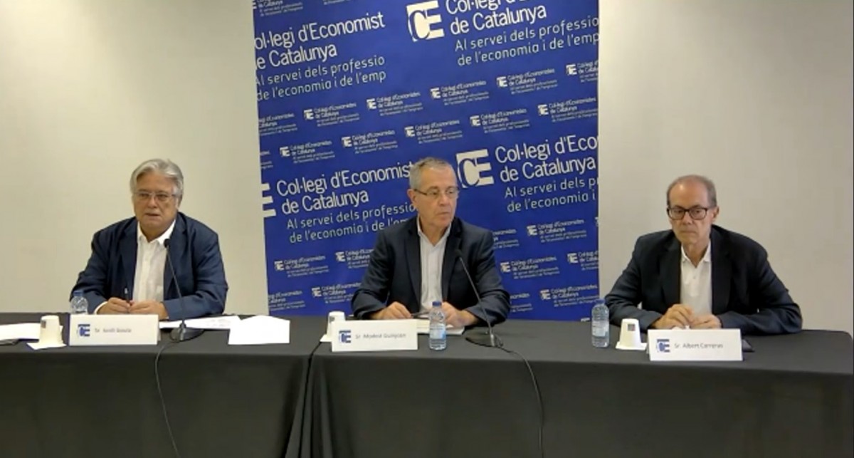 Jordi Goula, Modest Guinjoan i Albert Carreras, al CEC