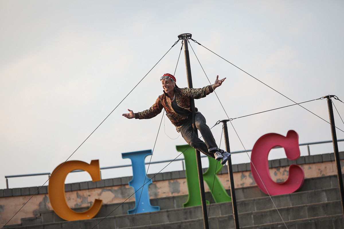 El Circ a la Plaça d'Olot