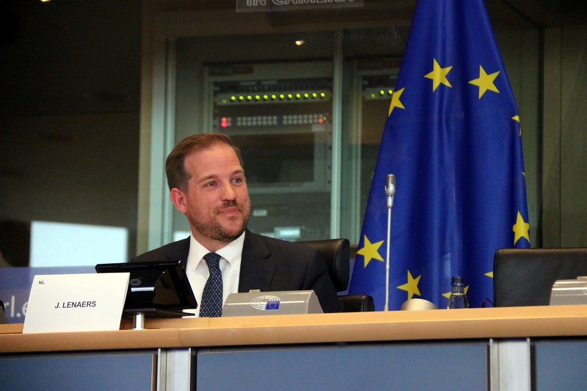 Jeroen Lenaerts, eurodiputat popular i president de la comissió del Parlament Europeu sobre Pegasus 