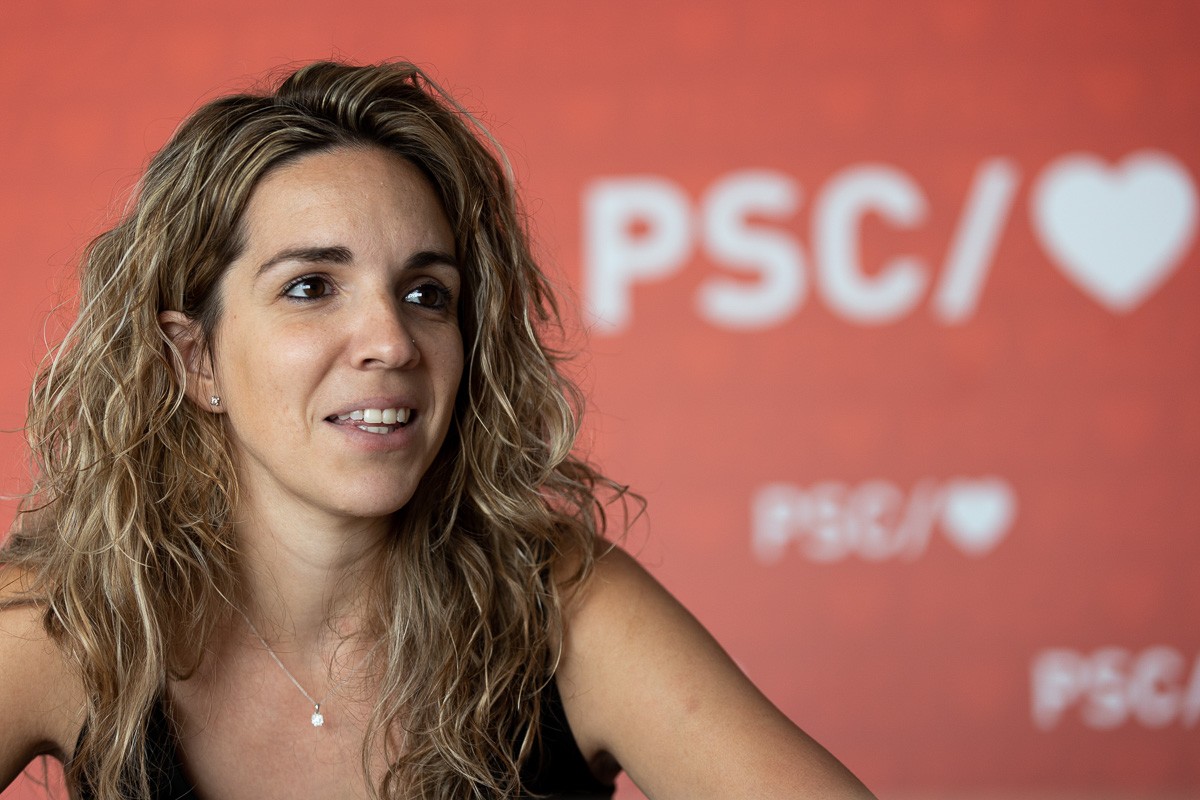 La portaveu del PSC, Elia Tortolero.