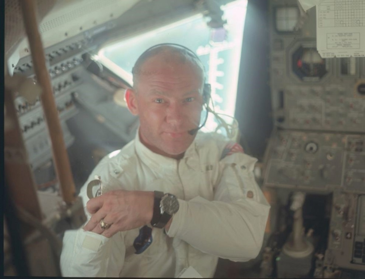 Buzz Aldrin, a l'Apollo 11