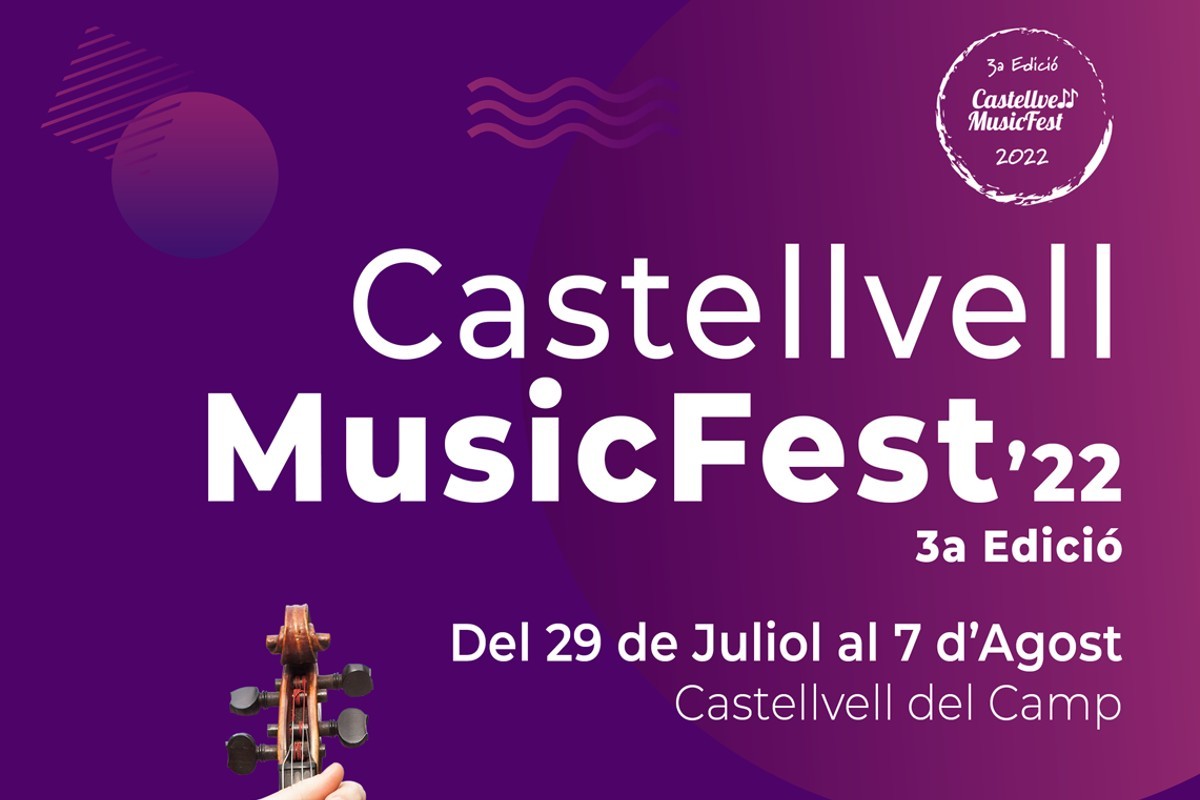 El Castellvell Music Fest 2022 se celebrarà del 29 de juliol al 7 d'agost