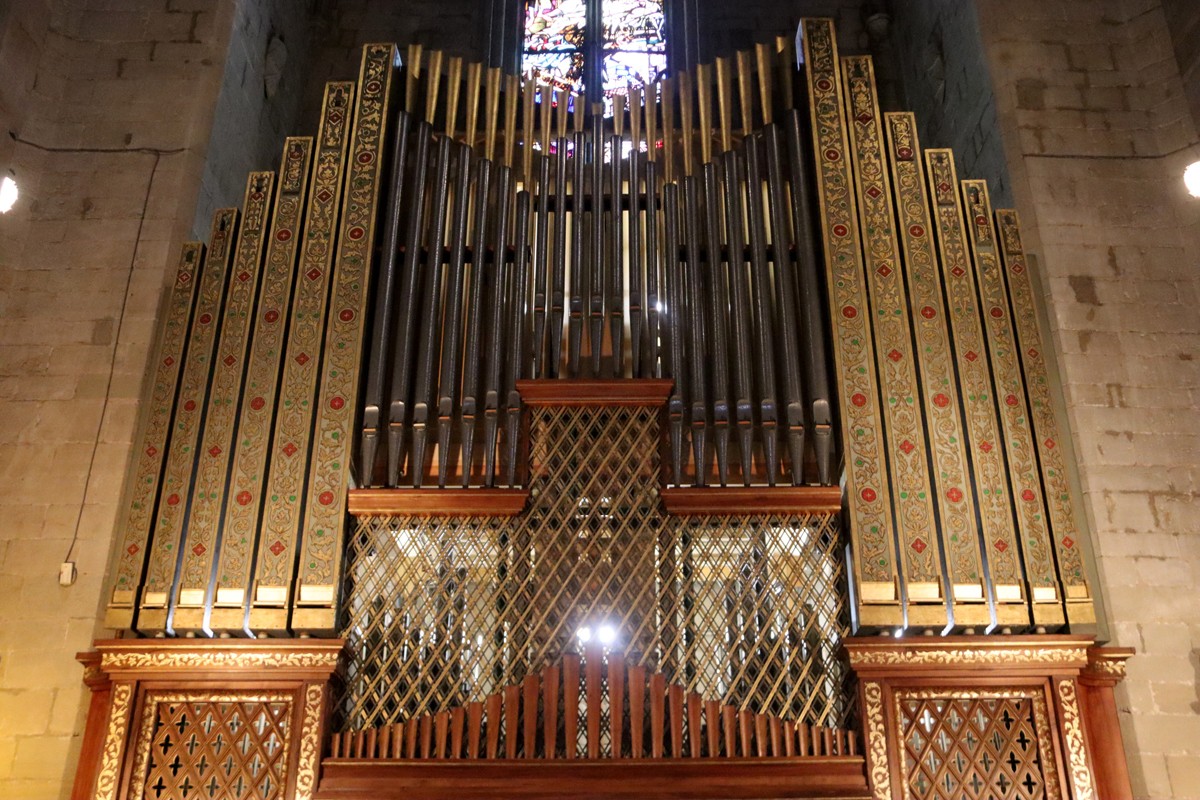 L'orgue restaurat i ampliat de la Seu de Manresa