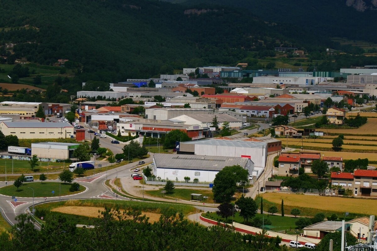 Polígon industrial de La Valldan (Berga).