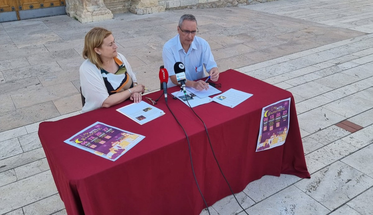 Presentació de l'edició 2022 de les Nits de la Baranova  a la Plaça de Tivissa 