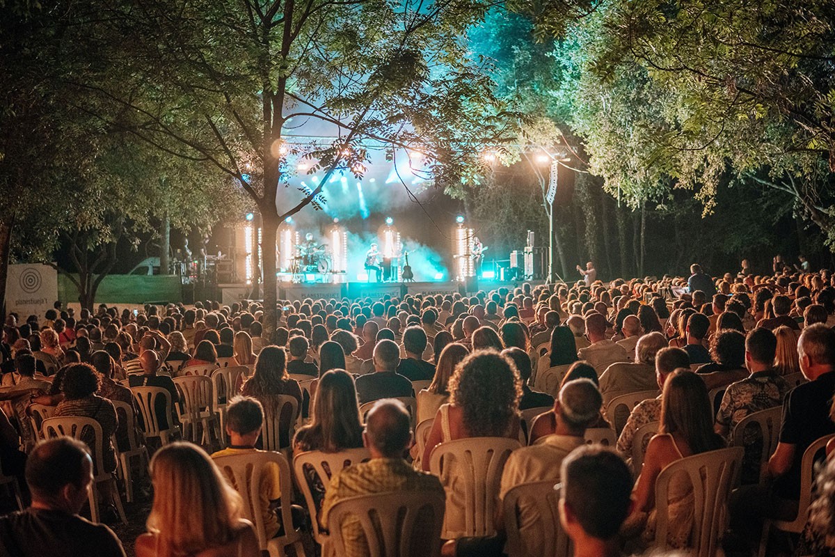 Imatge del concert de Joan Dausà al Planestiueja't 2022