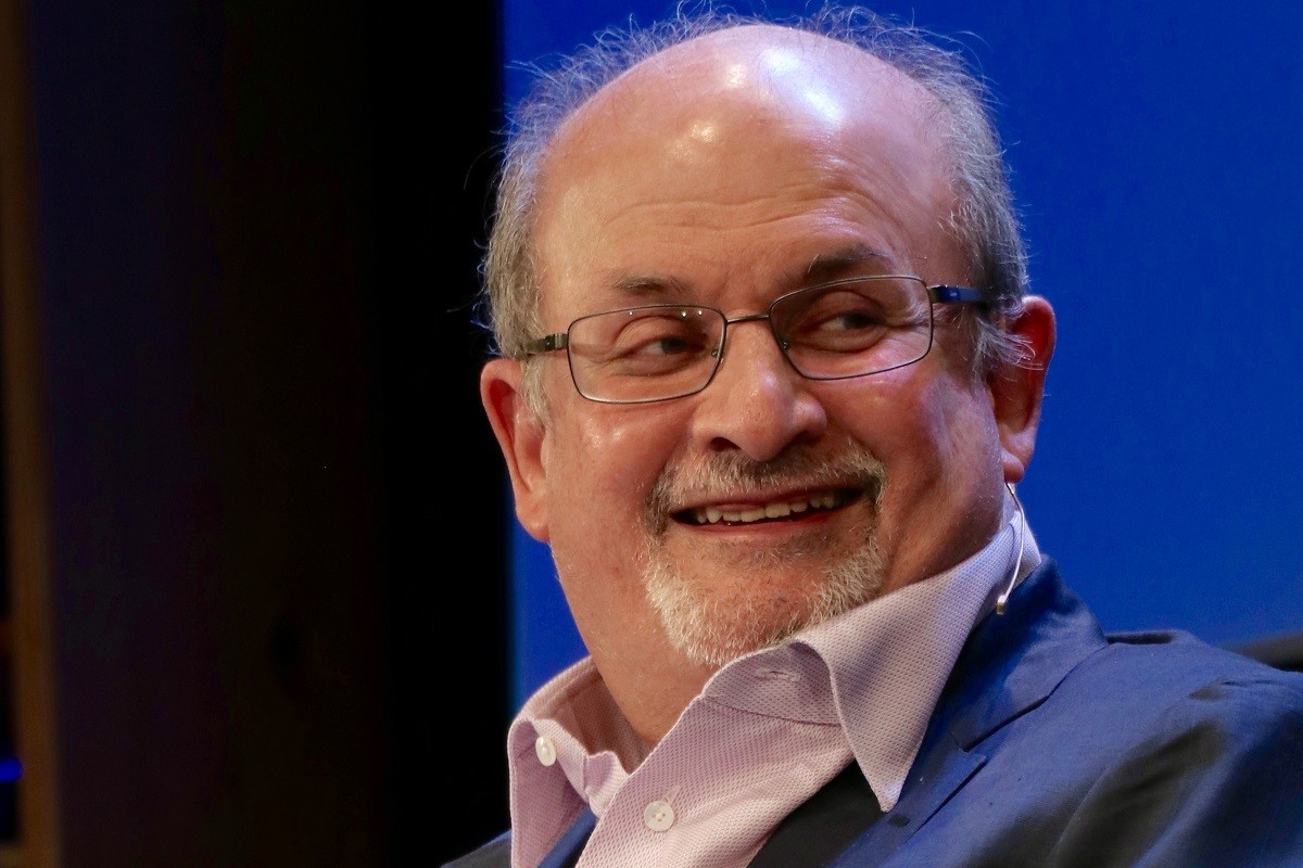 Rushdie, en imatge d'arxiu