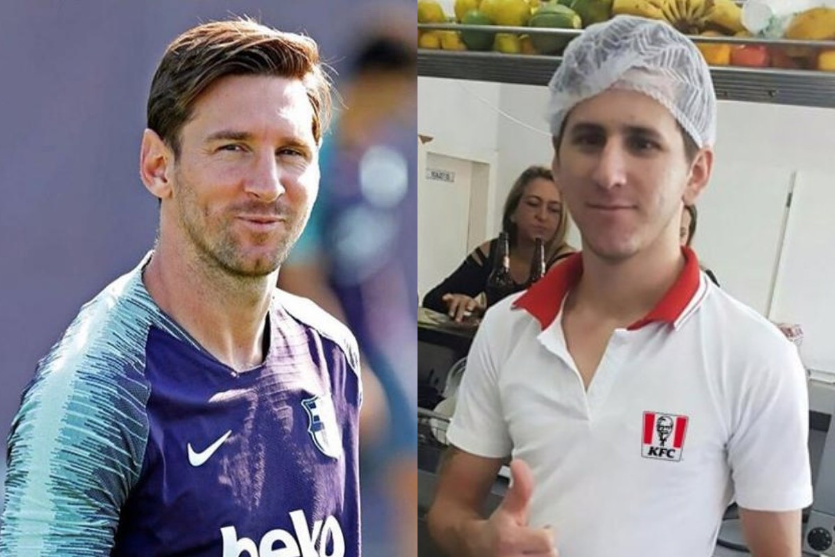 Leo Messi i un clon que va generar debat a la xarxa