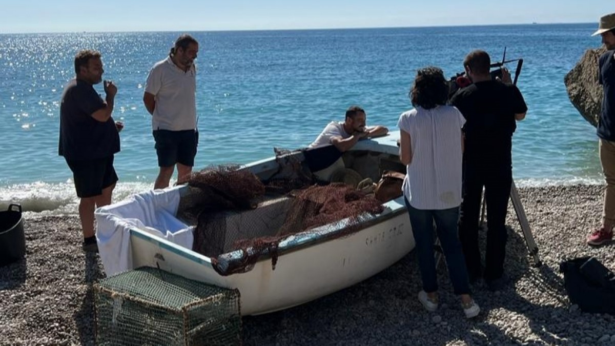 Rodatge del nou projecte de la cineasta Carla Simón a l'Ametlla de Mar