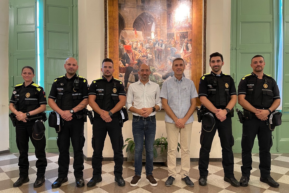 Els cinc nous policies locals amb Marc Aloy i Joan Calmet