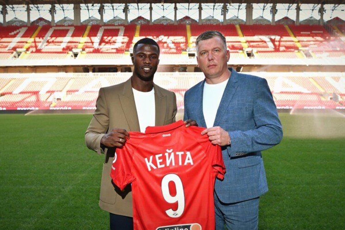 El futbolista Keita Baldé ha firmat tres temporades a