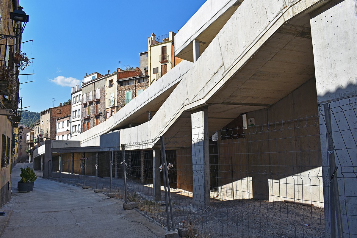 Espais del futur centre social del barri de Sant Jaume