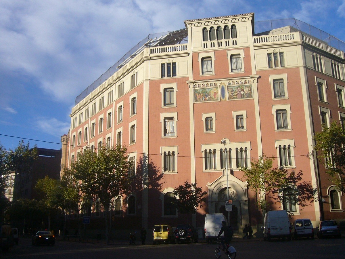 L'escola Claret de Barcelona, en una imatge d'arxiu