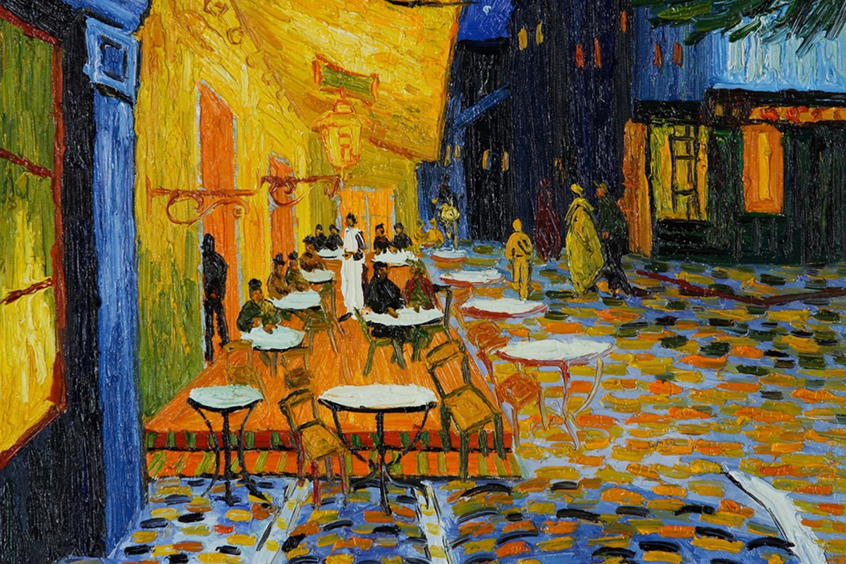 \'Terrassa de cafè a la nit\', de Vincent Van Gogh